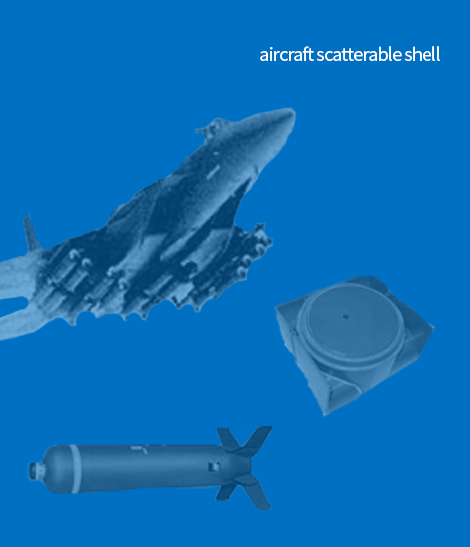 aircraft scatterable shell